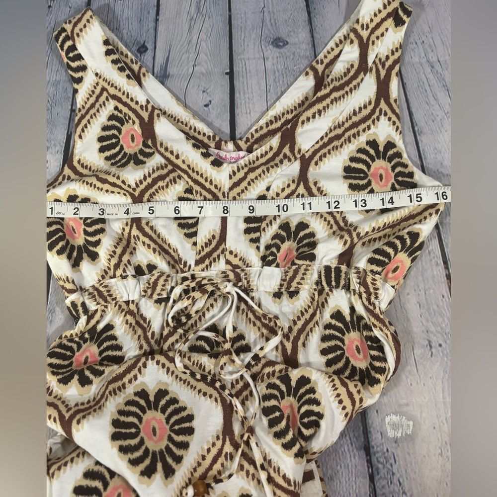 NWT Fresh Produce Fiji Beachcomber Ikat Boho Vacation Coastal Midi Dress Size S - Picture 9 of 12